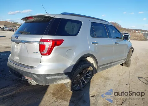 2018 Ford Explorer Platinum z USA, uszkodzony, nr VIN 1FM5K8HTXJGA86600